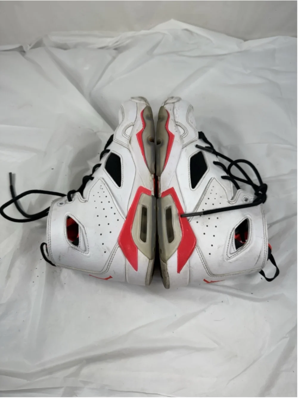 Air Jordan Flight Club 91 DM1685-106 Mens 5Y Sneaker White Infrared Basketball